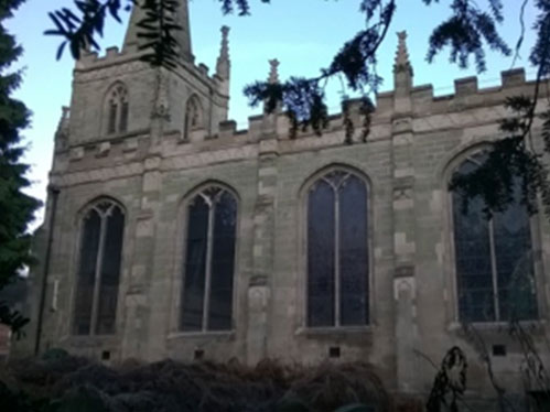 church from side
